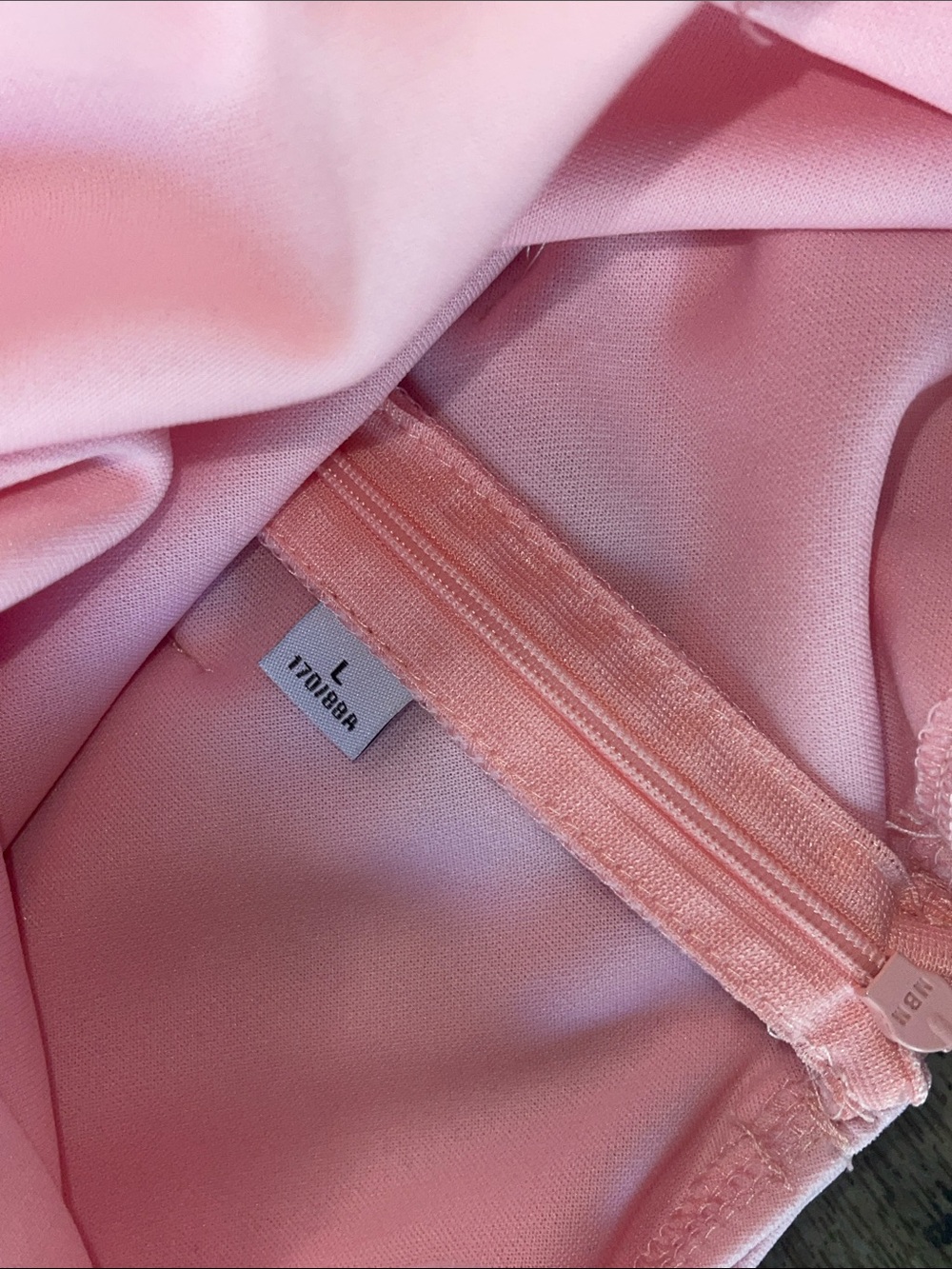 Pink Off-Shoulder Ruffle Mermaid Dress - Picture 3 of 5